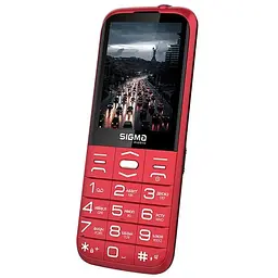 Телефон Sigma Comfort 50 Grace червоний - мініатюра 5