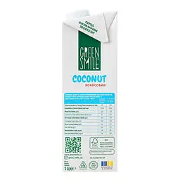 Напій рисово-кокосовий Green Smile Barista 3% ультрапастеризований збагачений кальцієм 1 л - мініатюра 3