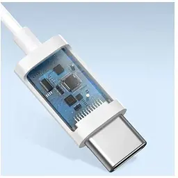 Навушники Baseus Encok Wired C17 (Type-C) white NGCR010002 - мініатюра 5