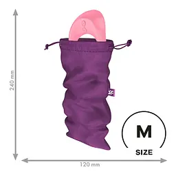 Мішечок для зберігання іграшок Satisfyer Treasure Bag M Violet Satisfyer IG059969; SX0547 98412 - мініатюра 1