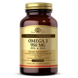 Омега-3 Solgar Triple Strength 950 мг 50 softgels