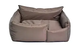 Лежак Вояж Zoobaza - коричневий, 50х65х23