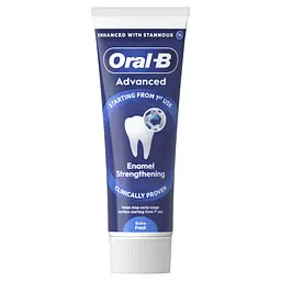 Зубна паста Oral-B Advanced Зміцнення емалі Виняткова свіжість 75 мл (8006530091008)