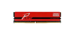 Оперативна пам'ять GoodRam 4GB DDR4 2400MHz Play Red (GYR2400D464L15S/4G) Б/В