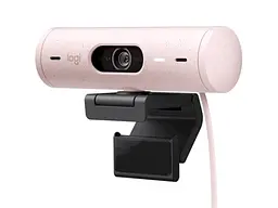 Веб-камера Logitech Brio 500 Rose (960-001421) - мініатюра 4