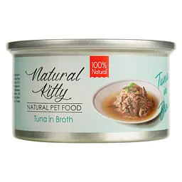Вологий корм для котів Natural Kitty Broth Series у бульйоні з тунцем 80 г - мініатюра 2