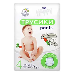 Підгузки-трусики Bella Baby Happy 4 (8-14 кг), 12 шт. - мініатюра 2
