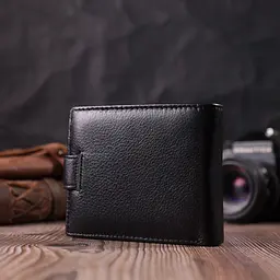 Чоловічий шкіряний гаманець ST Leather 11х9,3х1,5 см acs0028291 - мініатюра 8