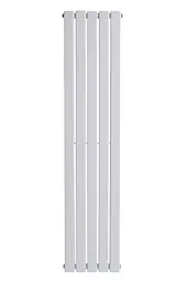 Дизайнерський вертикальний радіатор опалення Arttidesign Livorno II 5/1600/340 білий матовий - мініатюра 4