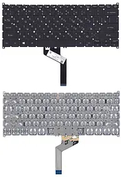 Клавіатура для ноутбука Acer Swift 3 SF313-51 з підсвічуванням (Light), Black