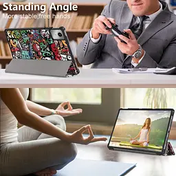 Чохол HardPrinted з малюнком Lenovo Tab M11 2024 TB330 TB331 Графіті - мініатюра 3