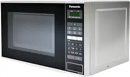 Мікрохвильова піч Panasonic 20л 800Вт дисплей нерж