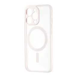 Чохол Color Edge with MagSafe (Protected Camera) iPhone 13 Pro Pink