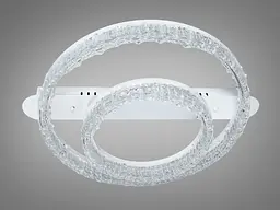 Стельова LED люстра кільця біла 72W - мініатюра 5