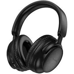 Накладні навушники Hoco W53 Tone, BT headphones, BT5.4, 400mAh, 46h, Type-C, AUX, black