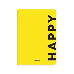 Блокнот у клiтинку Happy