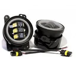 Протитуманна LED Фара Toyota 30W (10W x 3) 10-30V Ø 95x75 mm / Ближній Лінза з ДХО 2 шт. (FB-411)