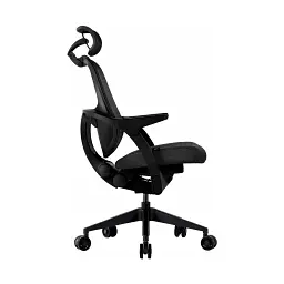 Офісне крісло GT Racer B-6333 Dark Gray/Black (B-6333 Fabric Dark Gray/Black) - мініатюра 3
