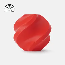Пластик для 3D друку Bambu Lab PLA Basic Червоний (Red, 10200), філамент 1.75 мм, 1 кг, без котушки