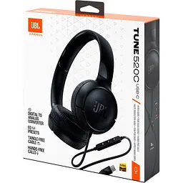 Навушники JBL Tune 520C Black (JBLT520CBLK) - мініатюра 10
