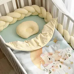 Комплект для новонародженого із захистом та ковдрою Sweet Dream Детский pbe0050007 - мініатюра 2