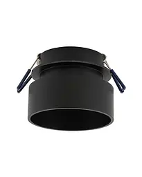 Точковий світильник врізний Nowodvorski 11348 Shine GU10 1x15W IP20 чорний