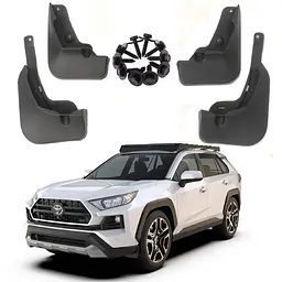 Бризковики для Toyota Rav 4 2018- 4WD ДВС Комплект 4 шт (BTYRV2221-4WD)