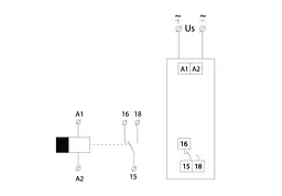 Реле часу затримки вимкнення без джерела живлення NTE9‑D AC/DC 12‑240V АСКО‑УКРЕМ (A0010240009) - мініатюра 5