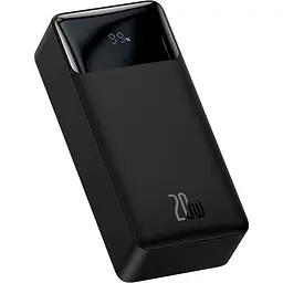 Портативний акумулятор Baseus Bipow Digital Display 20W 30000mAh black (PPDML-N01) - мініатюра 2