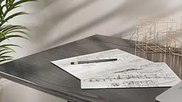 Стіл-книга трансформер Спайдер Ferrum-decor 750x1150x880 Чорний метал ДСП Сосна Кембра 16 мм (FRD-105090) - мініатюра 4