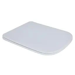 Сидіння для унітазу Mixxus Seat Cover Quadro-2001 з мікроліфтом 450x360x60 мм MI6717, Білий
