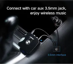 Бездротовий ресивер UGREEN CM106 Bluetooth Receiver Audio Adapter - мініатюра 2