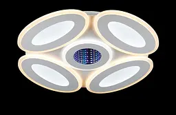 Люстра стельова LED Splendid Ray L78537/4+1, 200W, білий, сучасний стиль з пультом