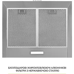 Витяжка купольна Weilor WK 63 SS - мініатюра 5