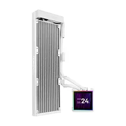 Система рідинного охолодження Lian Li HydroShift II LCD-S 360TL, White (G89.GHS2LCDS36TW.00) - мініатюра 6