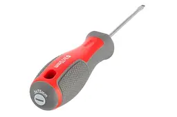 Викрутка плоска шліцьова Intertool SL3 x 75 мм Pro VT-3301 - мініатюра 2