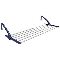 Сушилка для білизни навісна Casa Si BalconFlex Mono 6.5 м алюміній Білий - мініатюра 5