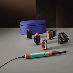 Dyson Стайлер Dyson Airwrap I.D. HS08 Curly/Coily Ceramic Patina/Topaz, 1300Вт, темп.режимів-3, D -30,40mm, насадок-6, кейс, кераміка, блакитно-мідний - мініатюра 5