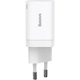 Зарядний пристрій Baseus Super Si Pro Quick Charger C+U 30W EU white (CCSUPP-E02) - мініатюра 3