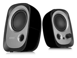 Комп'ютерні колонки Edifier R-12-U 4W USB AUX Black - мініатюра 2