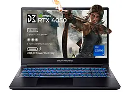 Ноутбук Dream Machines RG4060-16 16FHD+ IPS, Intel i9-14900HX, 32GB, F1TB, NVD4060-8, DOS, чорний (RG4060-16UA41)