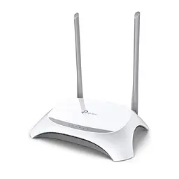 Бездротовий маршрутизатор - мережевий роутер TP-LINK TL-MR3420 - мініатюра 2