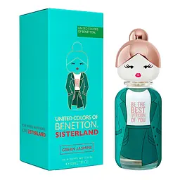 Туалетна вода United Colors of Benetton Sisterland Green Jasmine, 80 мл (65164934) - мініатюра 2
