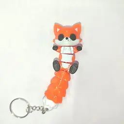 Брелок «Рухлива лисичка», 9,5 см, 3D-друк