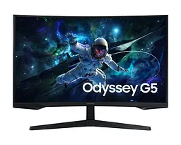 Монітор Samsung 31.5" Odyssey G55C 2xHDMI DP VA 2560x1440 165Hz 1ms CURVED teh0014201 - мініатюра 2