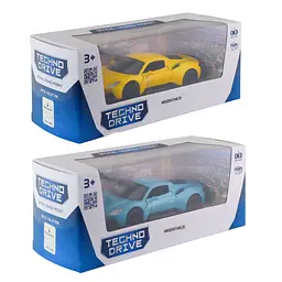 Автомодель TechnoDrive Maserati MC20 синій жовтий (250950) - мініатюра 14