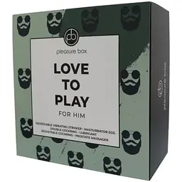 Набір секс-іграшок Dreamtoys Pleasure Box Love To Play For Him 7 шт. зелений