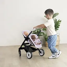 Коляска для ляльок Smoby для двійнят Maxi-Cosi Рожева перлина, 54 х 38, 5 х 64 см, 3+ (7600253221) - мініатюра 4
