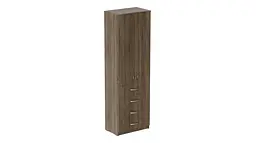 Шафа Анжело Ferrum-decor на 3 полиць з 2 дверима та 4 ящики 1900x600x380 ДСП Дуб Сонома Трюфель 16 мм (FRD-104993) - мініатюра 2