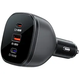 Автозаряджання 3xUSB 165W (2xUSB-C + USB-A) B14 Acefast - мініатюра 2
